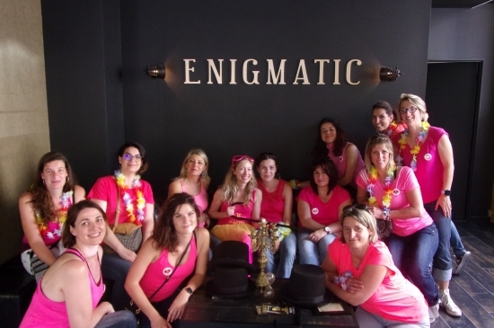Quoi de mieux qu'un petit passage dans une escape room pour enterrer sa vie de jeune fille ? Les méninges ont fumé, bravo à toutes et à très bientôt !